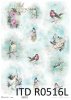 Shabby Chic, Vögel, Aquarelle, Frühling * Shabby Chic, pájaros, acuarelas, primavera * Shabby Chic, птицы, акварели, родник